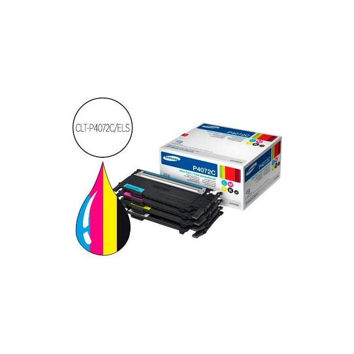 Toner Samsung Kit Cmyk Clp-320-325 cLx-3180-3185 Negro Magenta Cian Amarillo