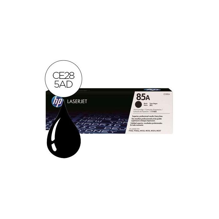 HP 85A Toner Pack 2 Negro HP85A (CE285AD)