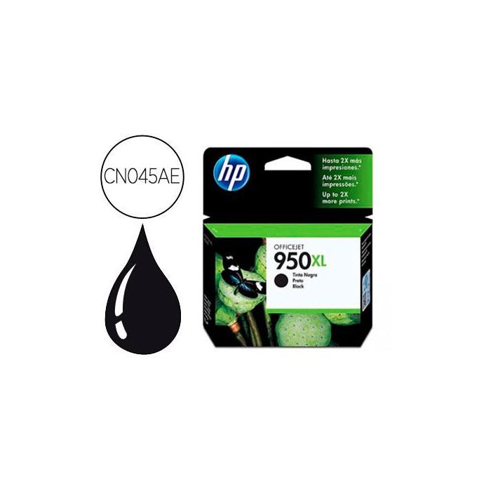 Ink-Jet Hp 950XL Negro Cn045Ae Capacidad 2300 Pag