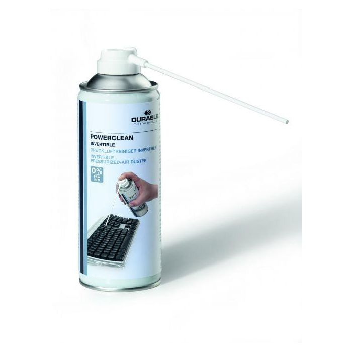 Durable Spray de aire a presión invertible 200 ml