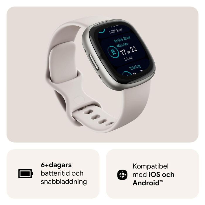 Smartwatch Google Sense 2 Blanco 1,58" 21 Smartwatch Google Sense 2 Blanco 1,58" 21