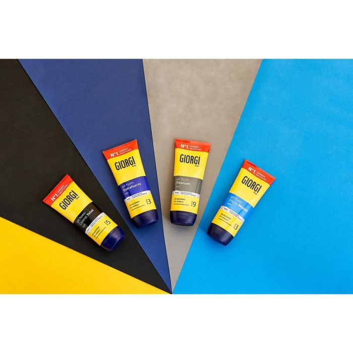 Giorgi Line ABSOLUT TITANIUM gel fijador indestructible nº9 para cabello seco, fijación duradera 48h, 240 ml 1 Giorgi Line ABSOLUT TITANIUM gel fijador indestructible nº9 para cabello seco, fijación duradera 48h, 240 ml 1