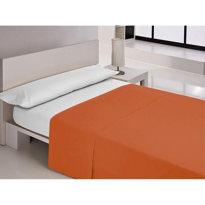 Sábana Encimera Happy Home MIX COLORS Naranja Cama de 105 Sábana Encimera Happy Home MIX COLORS Naranja Cama de 105