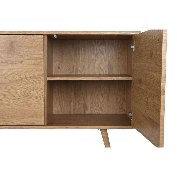 Aparador DKD Home Decor Natural Metal Madera MDF 160 x 45 x 75 cm 5 Aparador DKD Home Decor Natural Metal Madera MDF 160 x 45 x 75 cm 5