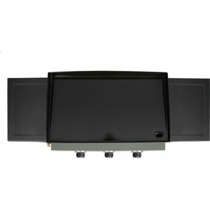 Livoo DOC326 Plancha de gas con carro, 3 quemadores, Verde/Negro 2