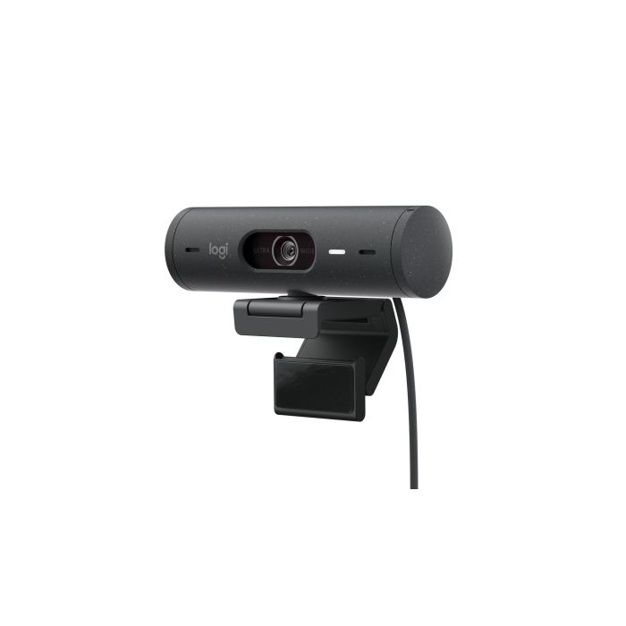 Logitech Brio 505 Webcam Full HD 1080p/4MP, Enfoque Automático, 90°, Micrófono Estéreo, USB-C, Grafito - Para Zoom, Teams, Meet Logitech Brio 505 Webcam Full HD 1080p/4MP, Enfoque Automático, 90°, Micrófono Estéreo, USB-C, Grafito - Para Zoom, Teams, Meet