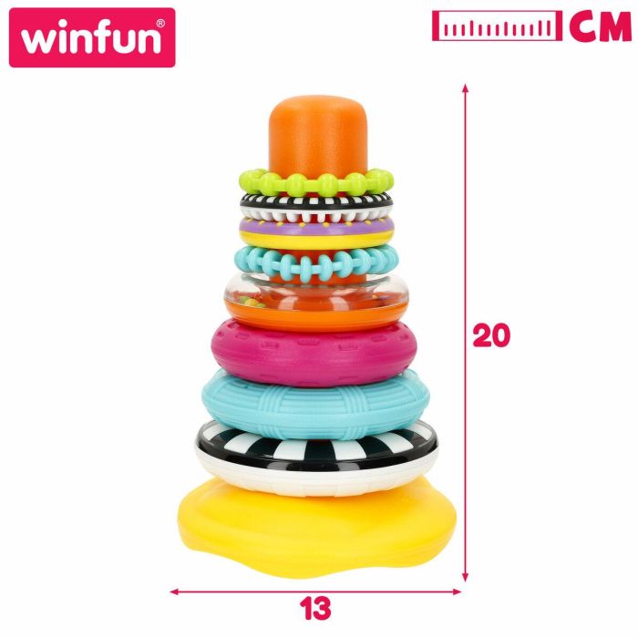 Bloques Apilables Winfun 13 x 20 x 13 cm (6 Unidades) 3