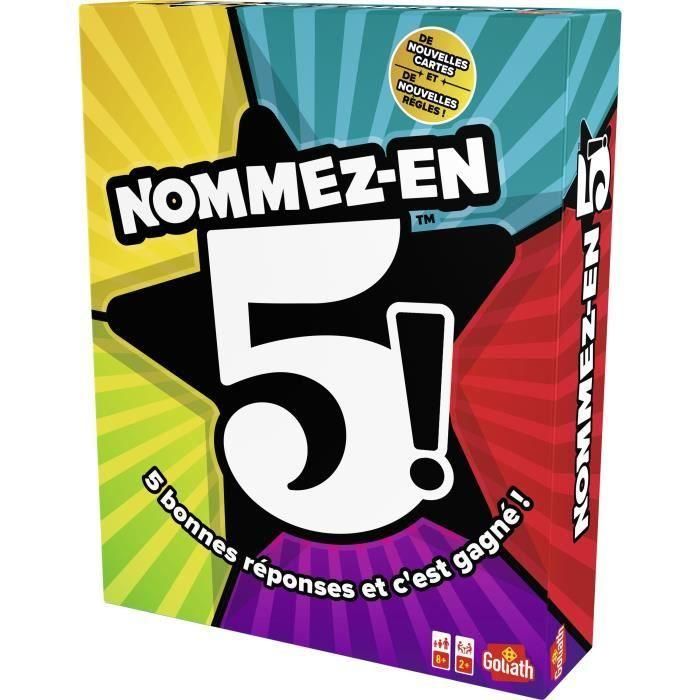 Nombre 5 - juego de fiesta - GOLIAT 1 Nombre 5 - juego de fiesta - GOLIAT 1