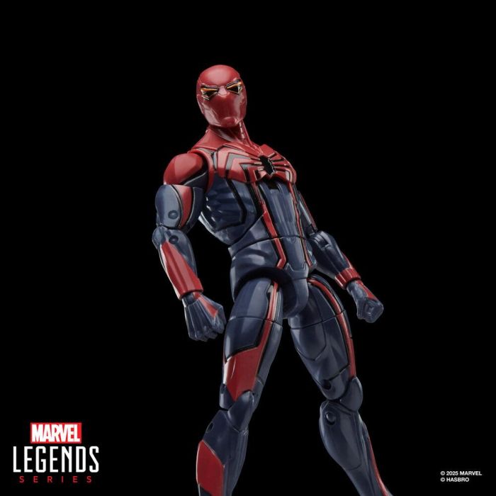 Hasbro Figura Spider-Man Peter Parker Velocity Suit Marvel Legends Gamerverse 15 cm con 4 Accesorios Articulada 2