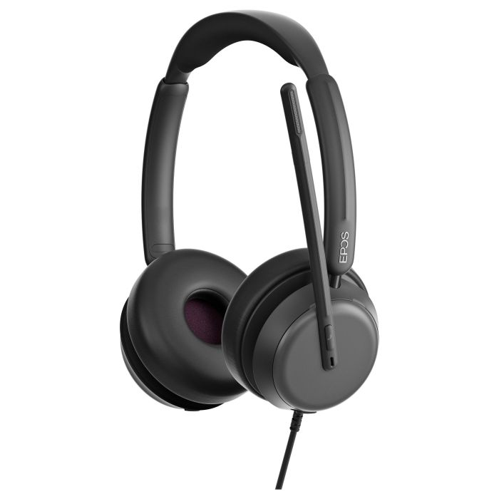 EPOS Auriculares Impact 860 ANC con Cancelación de Ruido Híbrida para Oficina/Centro de Llamadas, Conectividad Alámbrica USB-C, Color Negro 5
