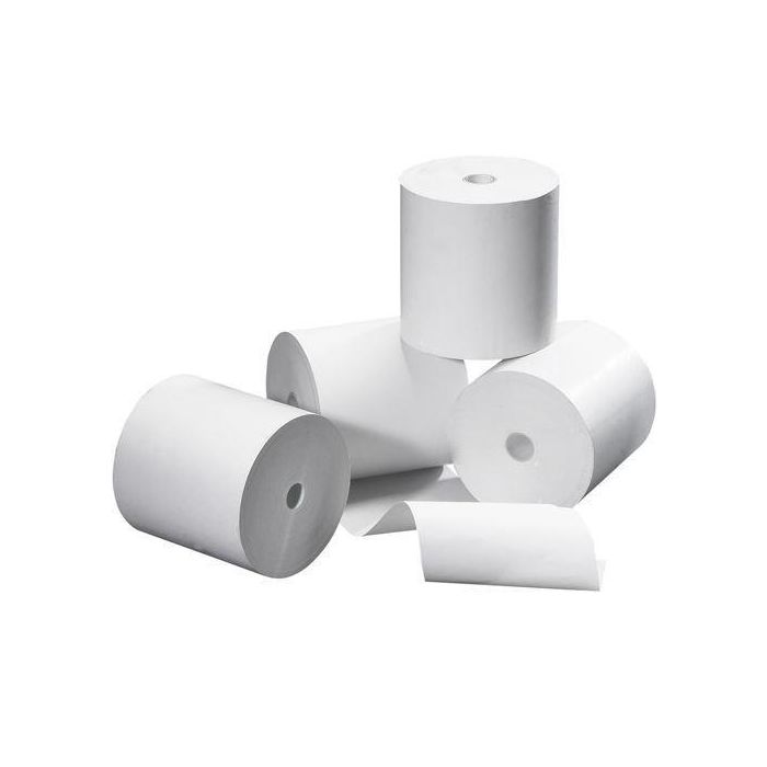 Capture Papel Térmico Recibos 57x47mm Núcleo 12mm 25m 55gr Libre de BPA - Caja 50 Rollos