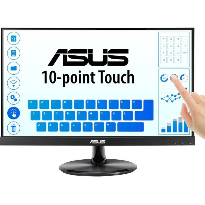 Asus Monitor Led Ips 21.5 Pulgadas Vt229H - Tecnología Trace Free, SPLENDID, Luz Azul Reducida, HDMI 1 Asus Monitor Led Ips 21.5 Pulgadas Vt229H - Tecnología Trace Free, SPLENDID, Luz Azul Reducida, HDMI 1
