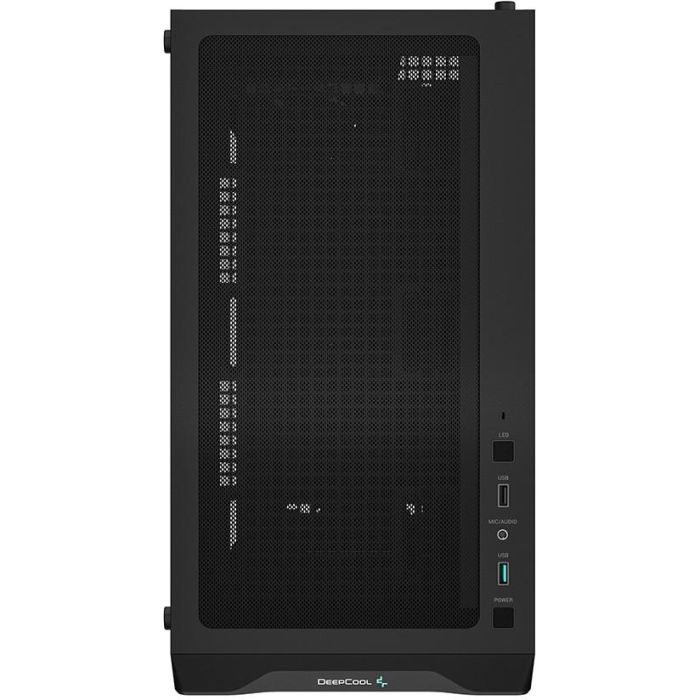 DeepCool CC360 ARGB Mini Tower PC Negro, compatible micro ATX/Mini-ITX con ventana lateral y filtro anti-polvo 13