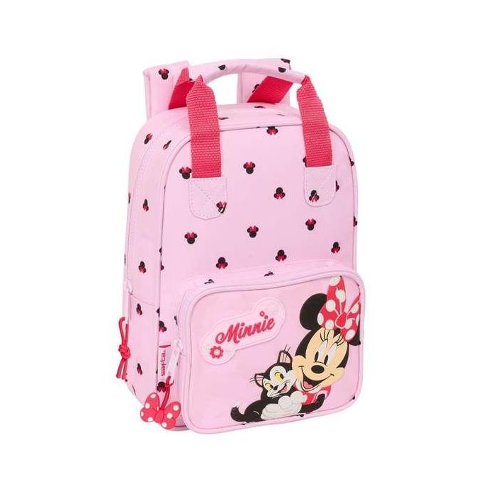 Mochila Escolar Minnie Mouse Naive Rosa 20 x 28 x 8 cm 0 Mochila Escolar Minnie Mouse Naive Rosa 20 x 28 x 8 cm 0