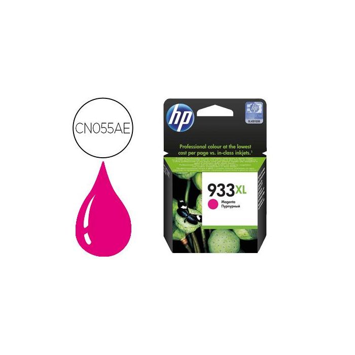 Ink-Jet Hp 933XL Magenta Cn055Ae Officejet 6100-6600-6700 Premium Capacidad 825 Pag