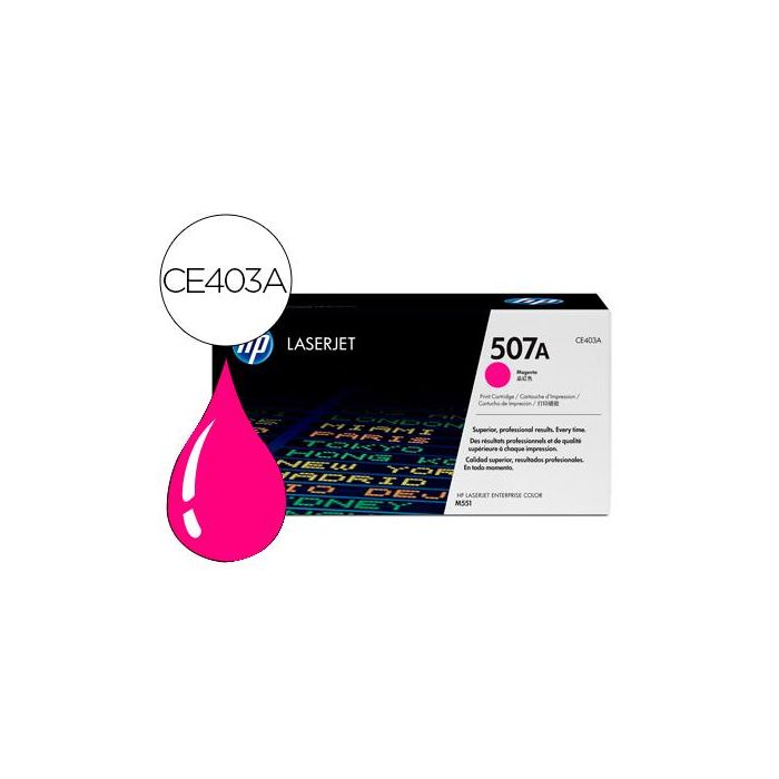 Hp Laserjet 507A Toner Magenta