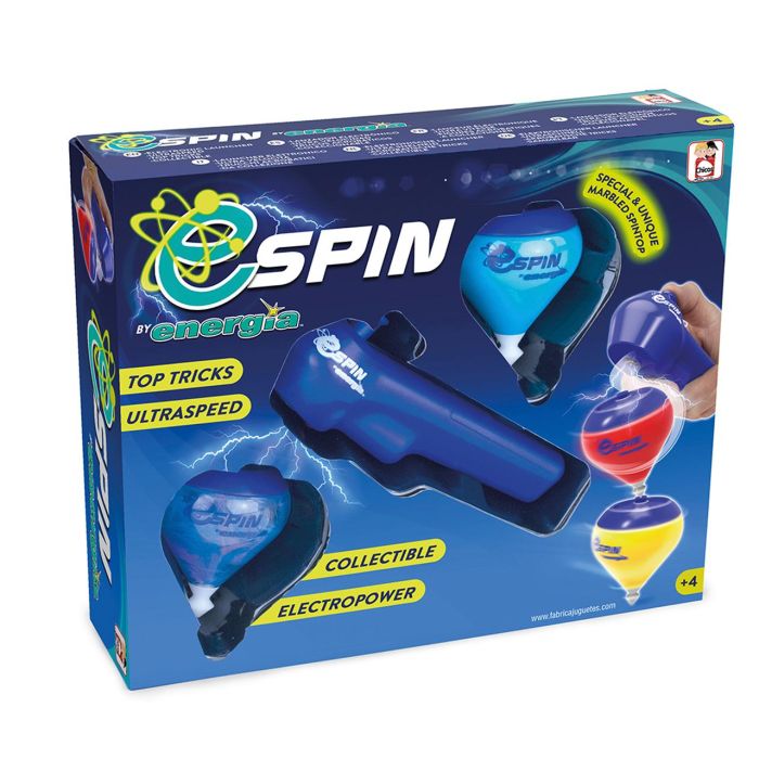 E-Spin Energia Con Lanzador Pack De 2 89085 Chicos
