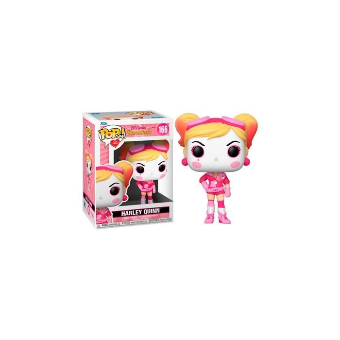 Funko Pop Dc Comics Investigacion Contra El Cancer Bombshell Harley Quinn Nº 166 -Caja Original-