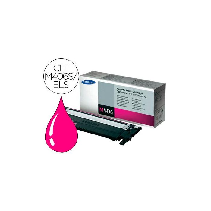 Toner Samsung Clp360-365 cLx3300-3305 Magenta 1.000 Pag