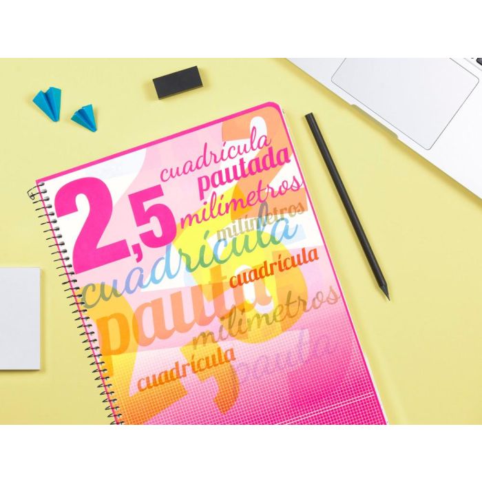 Cuaderno Espiral Liderpapel Folio Pautaguia Tapa Dura 80H 75 gr Cuadro Pautado 2,5 mm Con Margen Colores Surtidos 5 unidades 7 Cuaderno Espiral Liderpapel Folio Pautaguia Tapa Dura 80H 75 gr Cuadro Pautado 2,5 mm Con Margen Colores Surtidos 5 unidades 7