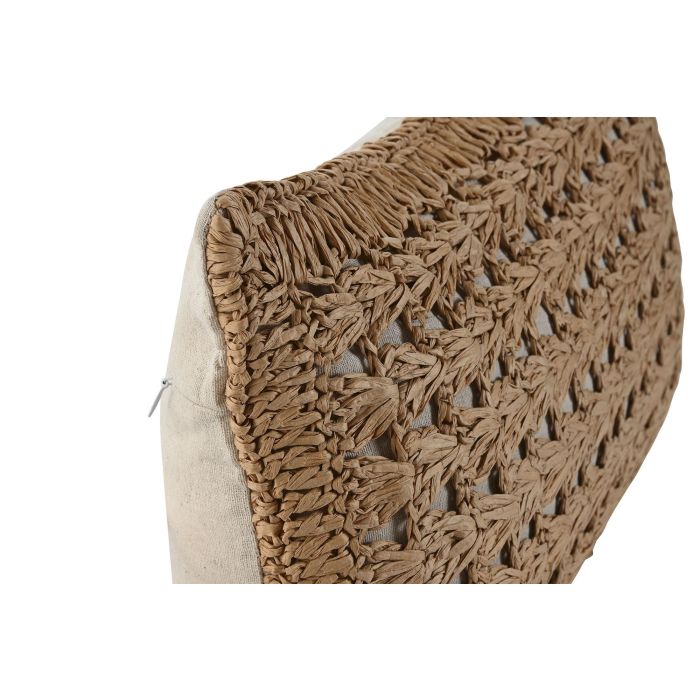 Cojin Tropical DKD Home Decor Natural 8 x 30 x 50 cm 1