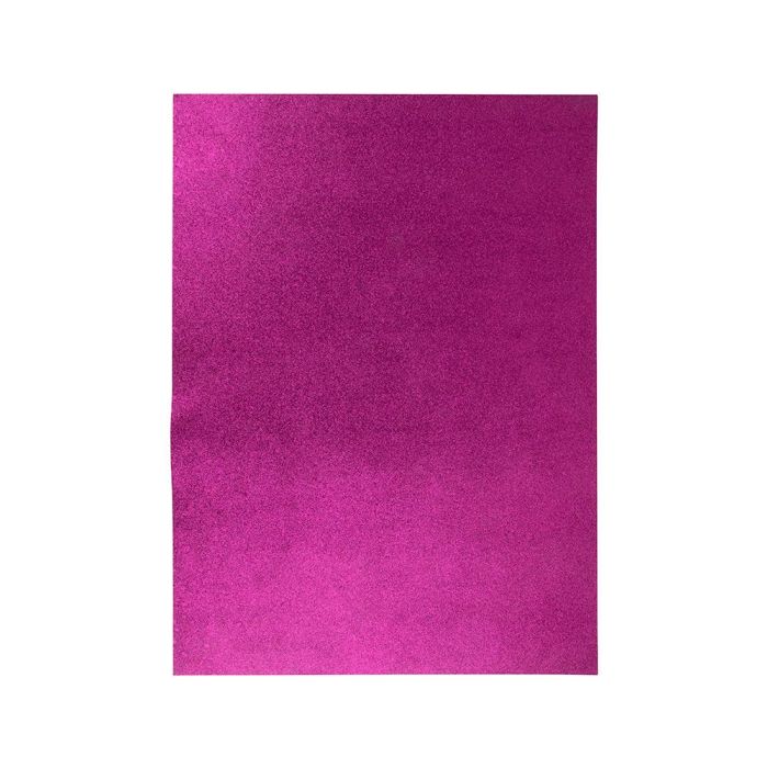 Goma Eva Con Purpurina Liderpapel 50x70 cm 60 gr-M2 Espesor 2 mm Violeta 10 unidades 2