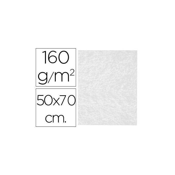 Fieltro Liderpapel 50x70 cm Blanco 160 gr-M2 10 unidades