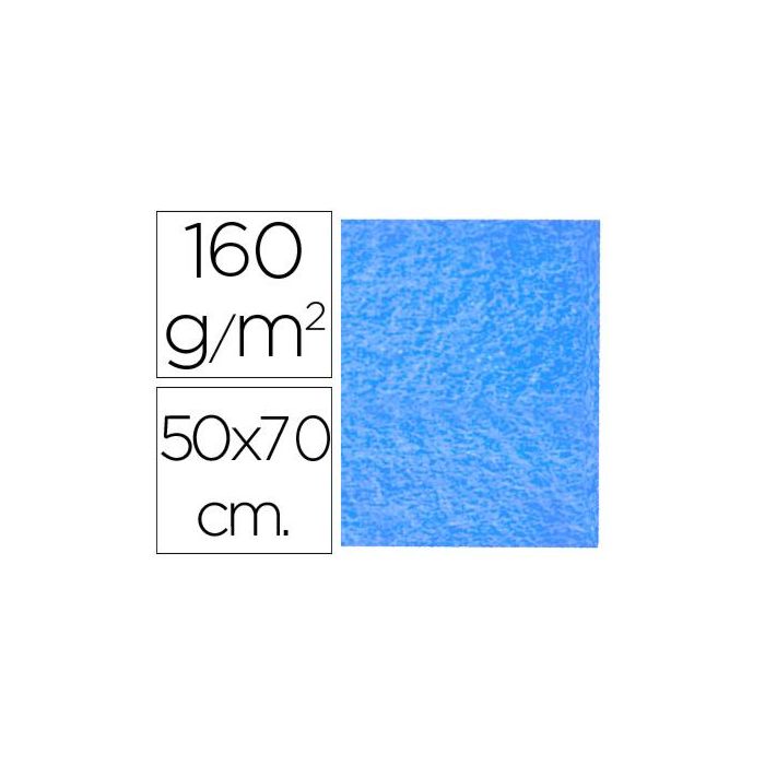 Fieltro Liderpapel 50x70 cm Azul Claro 160 gr-M2 10 unidades