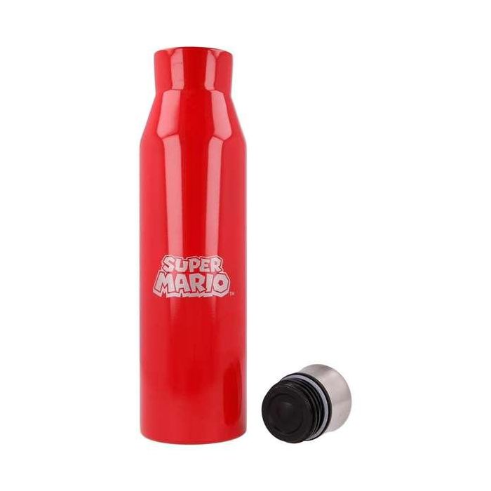 Botella termo de acero inoxidable super mario 580 ml. 4 Botella termo de acero inoxidable super mario 580 ml. 4