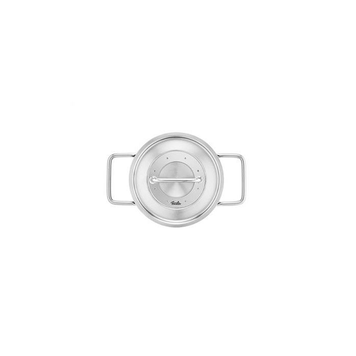 Fissler Pure Olla de Acero Inoxidable 16 cm con Tapa de Metal - Apto para Inducción, Gas, Eléctrico y Horno - 1.9L - Ref: 08611416000/0 3 Fissler Pure Olla de Acero Inoxidable 16 cm con Tapa de Metal - Apto para Inducción, Gas, Eléctrico y Horno - 1.9L - Ref: 08611416000/0 3