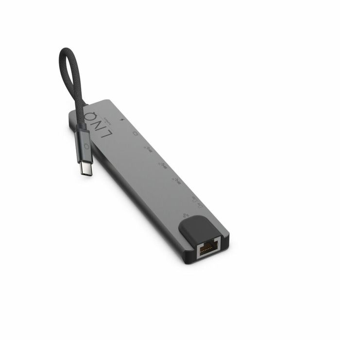 Hub USB LQ48010 8IN1 Negro 1