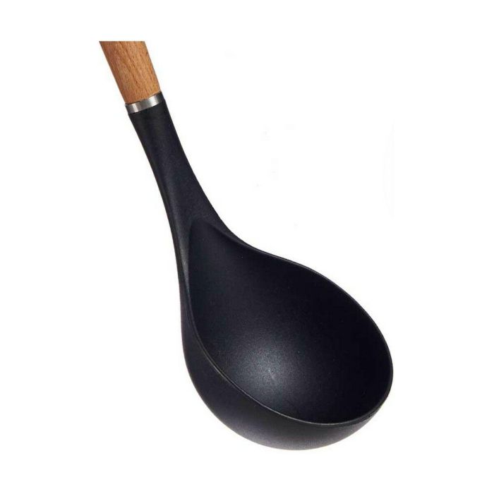 Cucharón Kinvara Madera de haya 8 x 3 x 32,5 cm Marrón Negro 1 Cucharón Kinvara Madera de haya 8 x 3 x 32,5 cm Marrón Negro 1