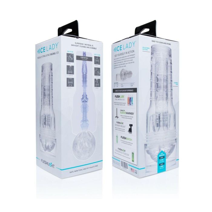 Masturbador Fleshlight Ice Lady Transparente 1 Masturbador Fleshlight Ice Lady Transparente 1