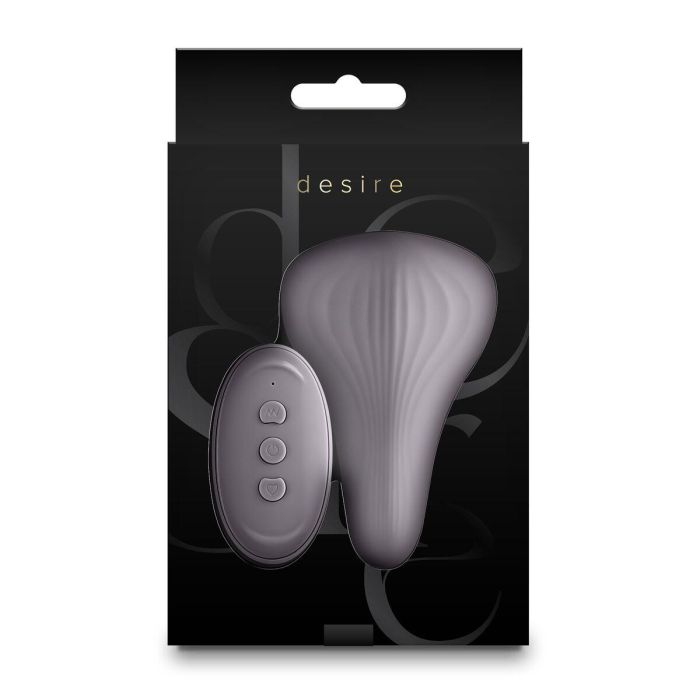 Vibrador NS Novelties Desire Gris Morado 4 Vibrador NS Novelties Desire Gris Morado 4