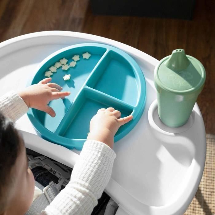 BABY EINSTEIN NEPTUNE Trona para bebés de 6 meses a 3 años, incluye: colchoneta de agua, plato de seguridad, bandeja y bolsillo portaobjetos 1 BABY EINSTEIN NEPTUNE Trona para bebés de 6 meses a 3 años, incluye: colchoneta de agua, plato de seguridad, bandeja y bolsillo portaobjetos 1
