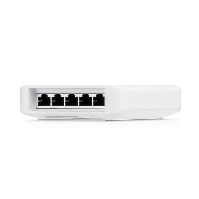 Ubiquiti USW-Flex Switch Gestionado L2 5x Gigabit Ethernet PoE++ 46W Interior/Exterior Blanco 3-pack 5