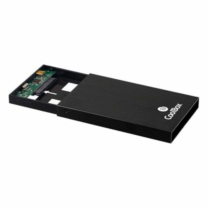 Carcasa para Disco Duro CoolBox SlimChase 2512 2,5" Negro Carcasa para Disco Duro CoolBox SlimChase 2512 2,5" Negro