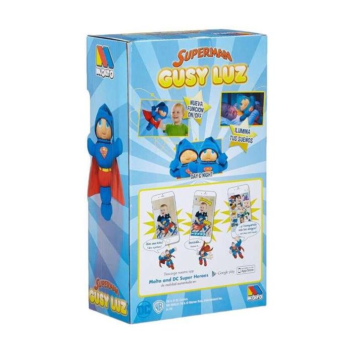 Peluche My Other Me Superman Gusy Luz 28 cm 5