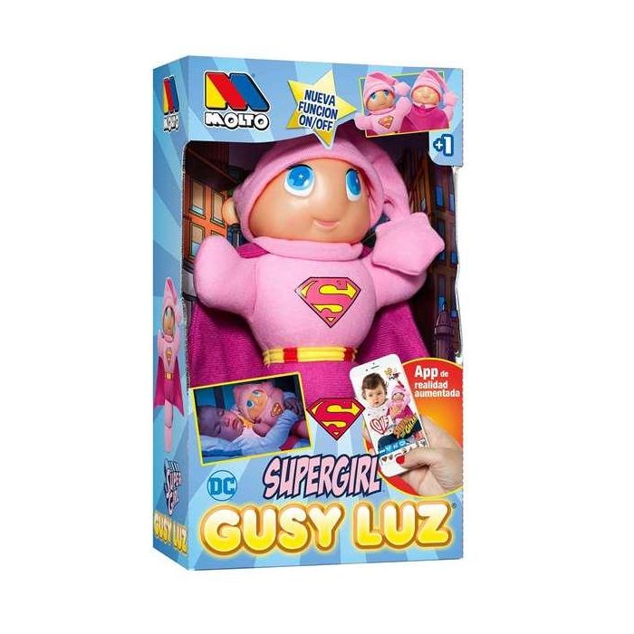 Gusy luz supergirl se ilumina 28 cm