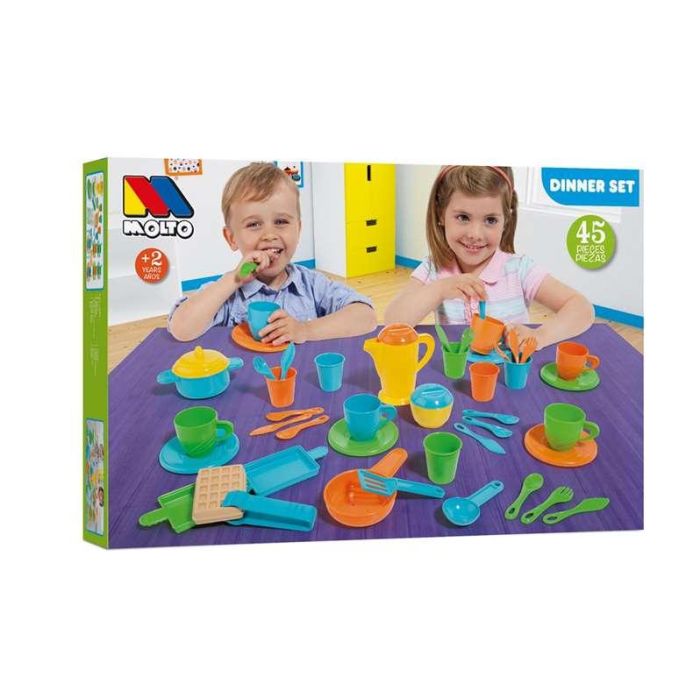 Set de Menaje Infantil Moltó 45 Piezas 15 Piezas 8