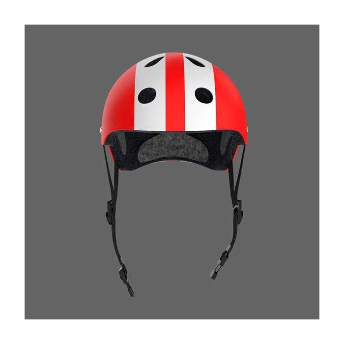 Casco Infantil Moltó Blanco Rojo 48-53 cm 2