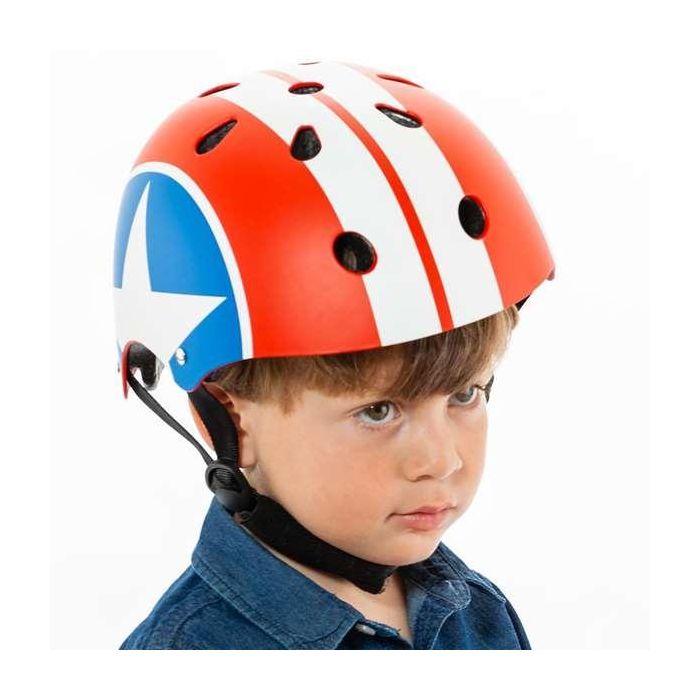 Casco Infantil Moltó Azul Estrella 2