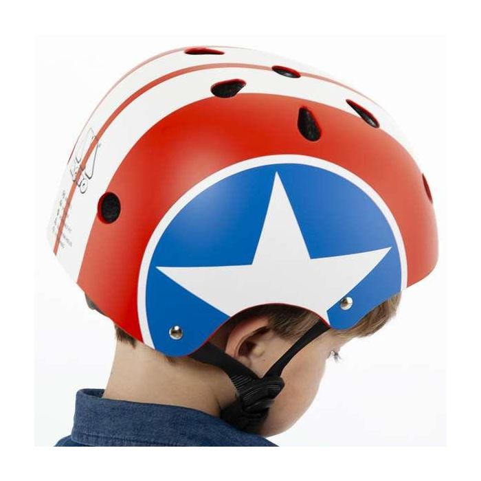 Casco Infantil Moltó Azul Estrella 3