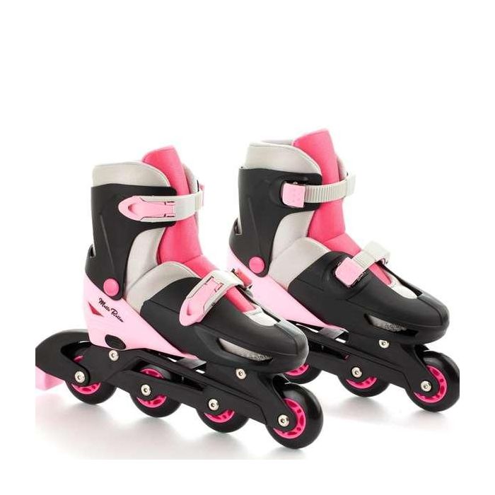 Patines 4 en linea rosa ajustable talla m ( 35/38)