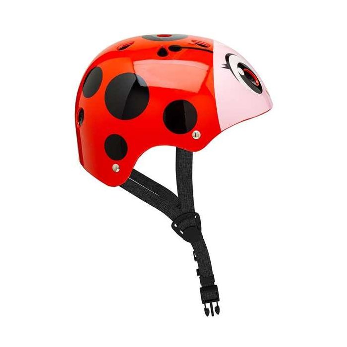 Casco de Ciclismo para Niños Moltó Rojo Mariquita 26 x 21 x 16,5 cm 6