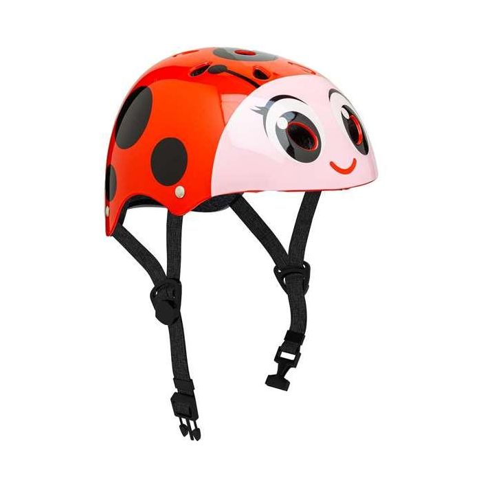 Casco de Ciclismo para Niños Moltó Rojo Mariquita 26 x 21 x 16,5 cm 7