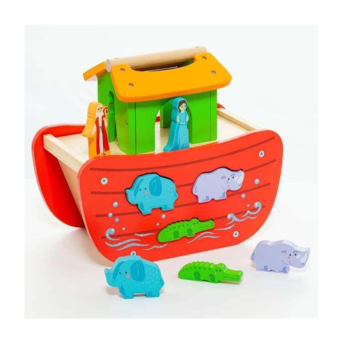 Playset Moltó Noah's ark Madera 17 Piezas 1