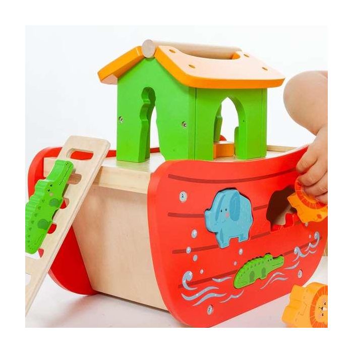 Playset Moltó Noah's ark Madera 17 Piezas 10