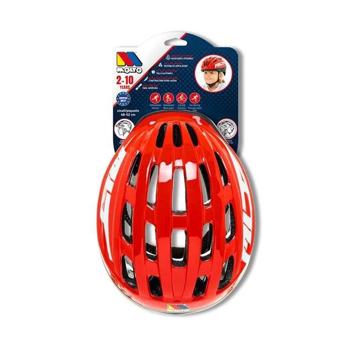 Casco de Ciclismo para Niños Moltó MLT Rojo 4