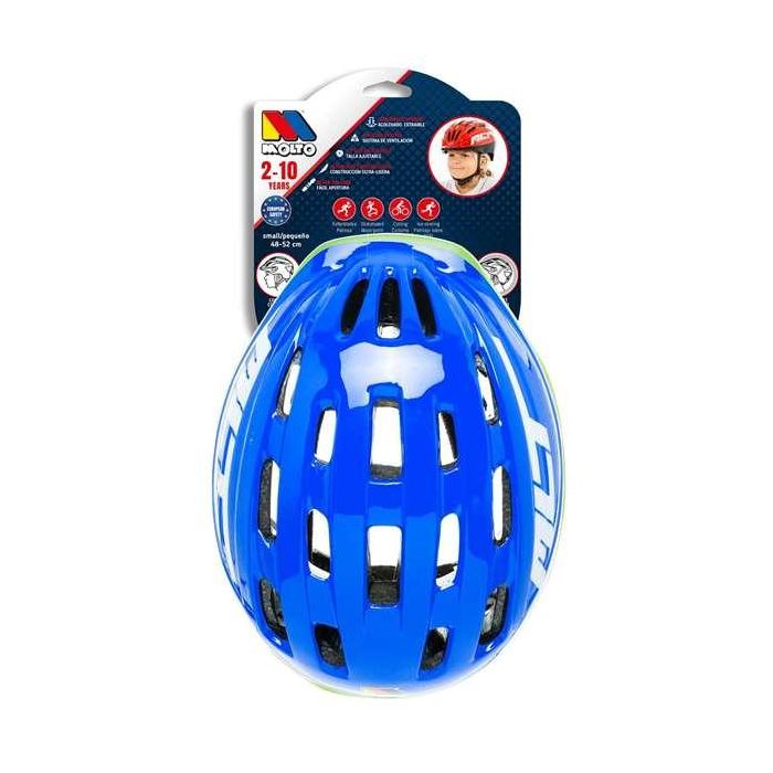 Casco de Ciclismo para Niños Moltó MLT Azul 48-53 cm 5